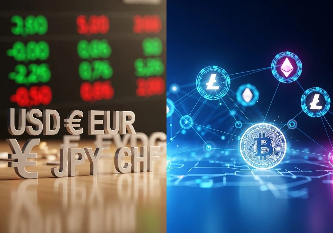 ¿Cuál es la Diferencia Entre el Comercio de Forex y el Comercio de Criptomonedas? Desentrañando los Secretos de Dos Mercados Dinámicos
