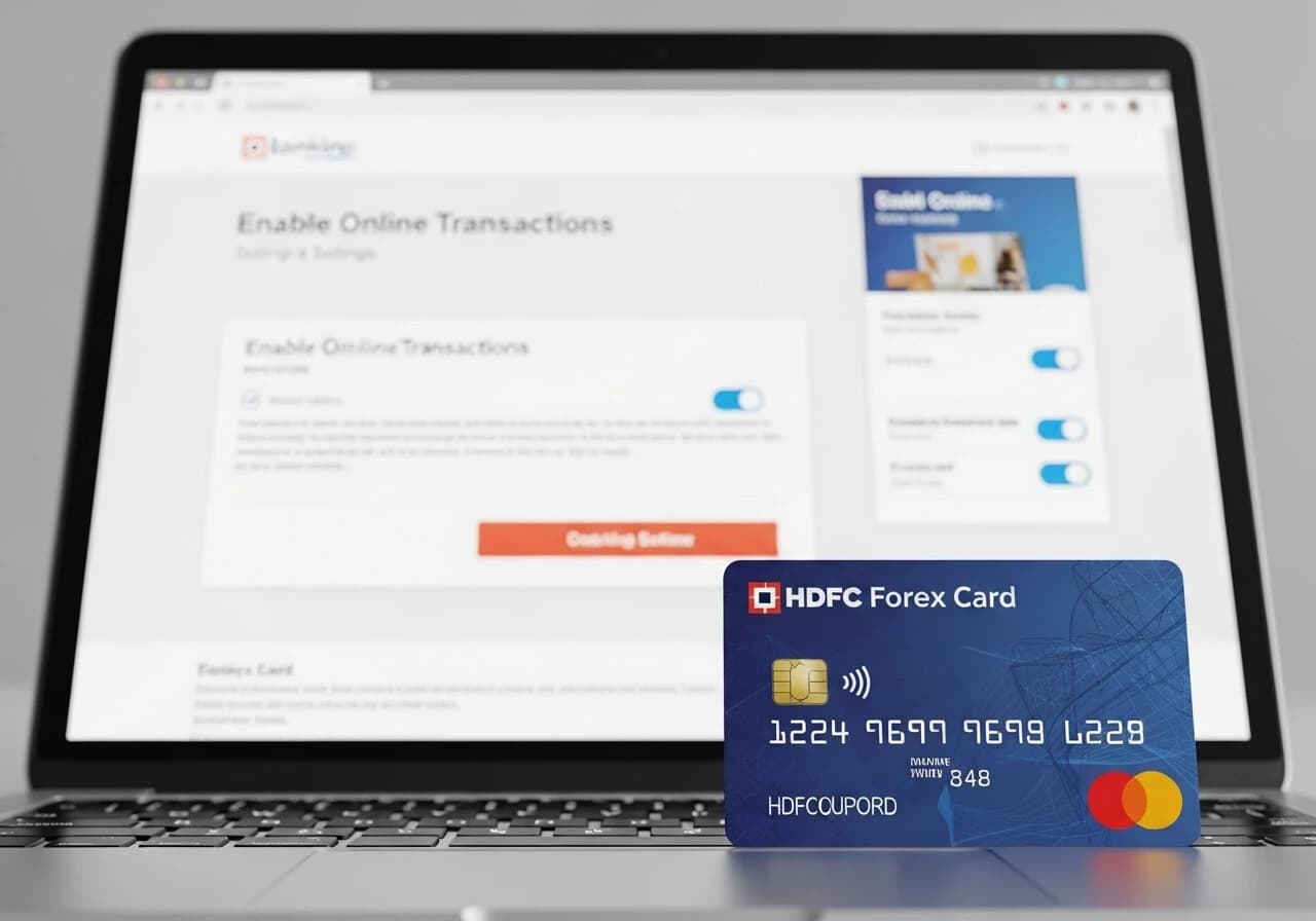 Cómo habilitar transacciones en línea en su tarjeta Forex de HDFC: una guía paso a paso