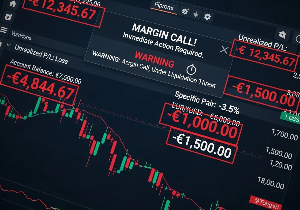 ¿Qué sucede si pierdes dinero en una cuenta de Forex financiada?