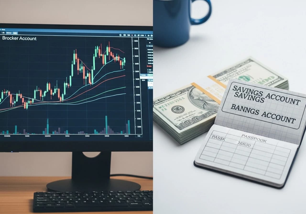 Cuenta de Corretaje vs. Cuenta Bancaria: ¿Cuál es la Verdadera Diferencia y por Qué Importa para tu Dinero?