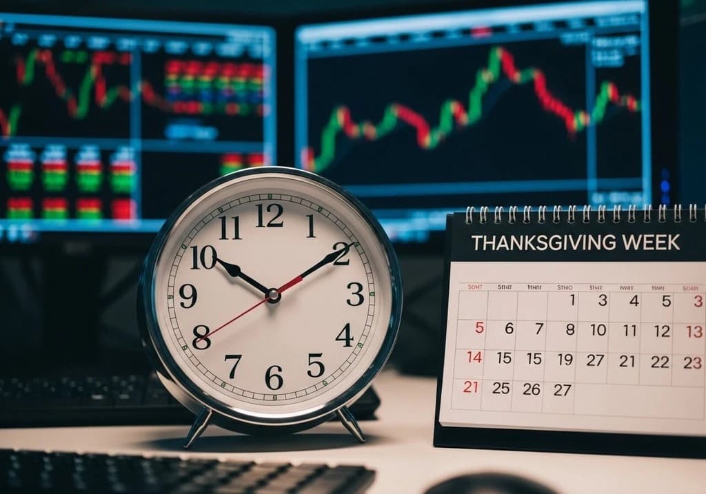 ¿El mercado de valores cierra temprano el día antes del Día de Acción de Gracias? ¡Esto es lo que necesitas saber!